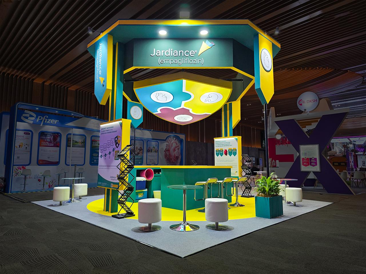 Boehringer Ingelheim booth