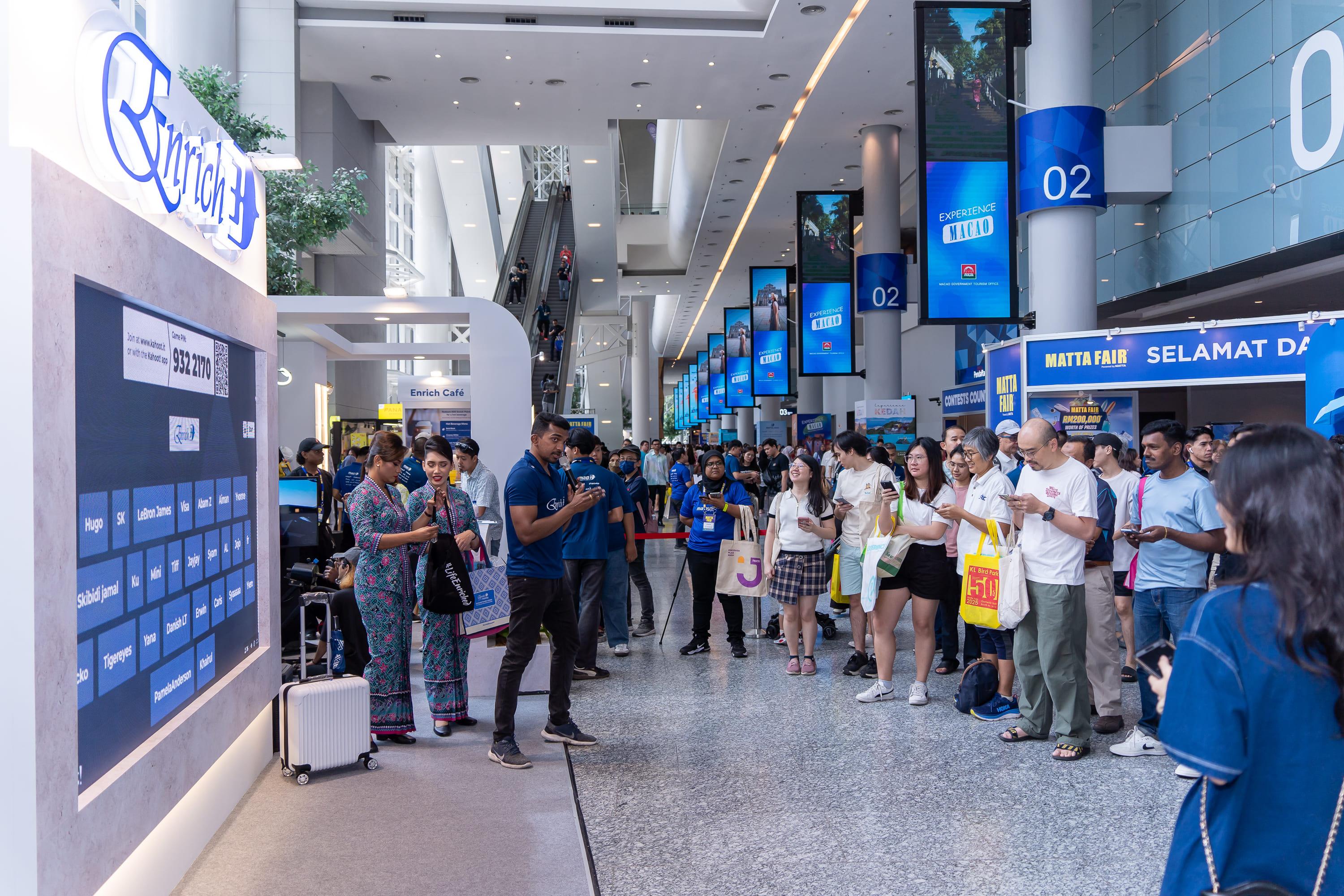 Engaging booth experience