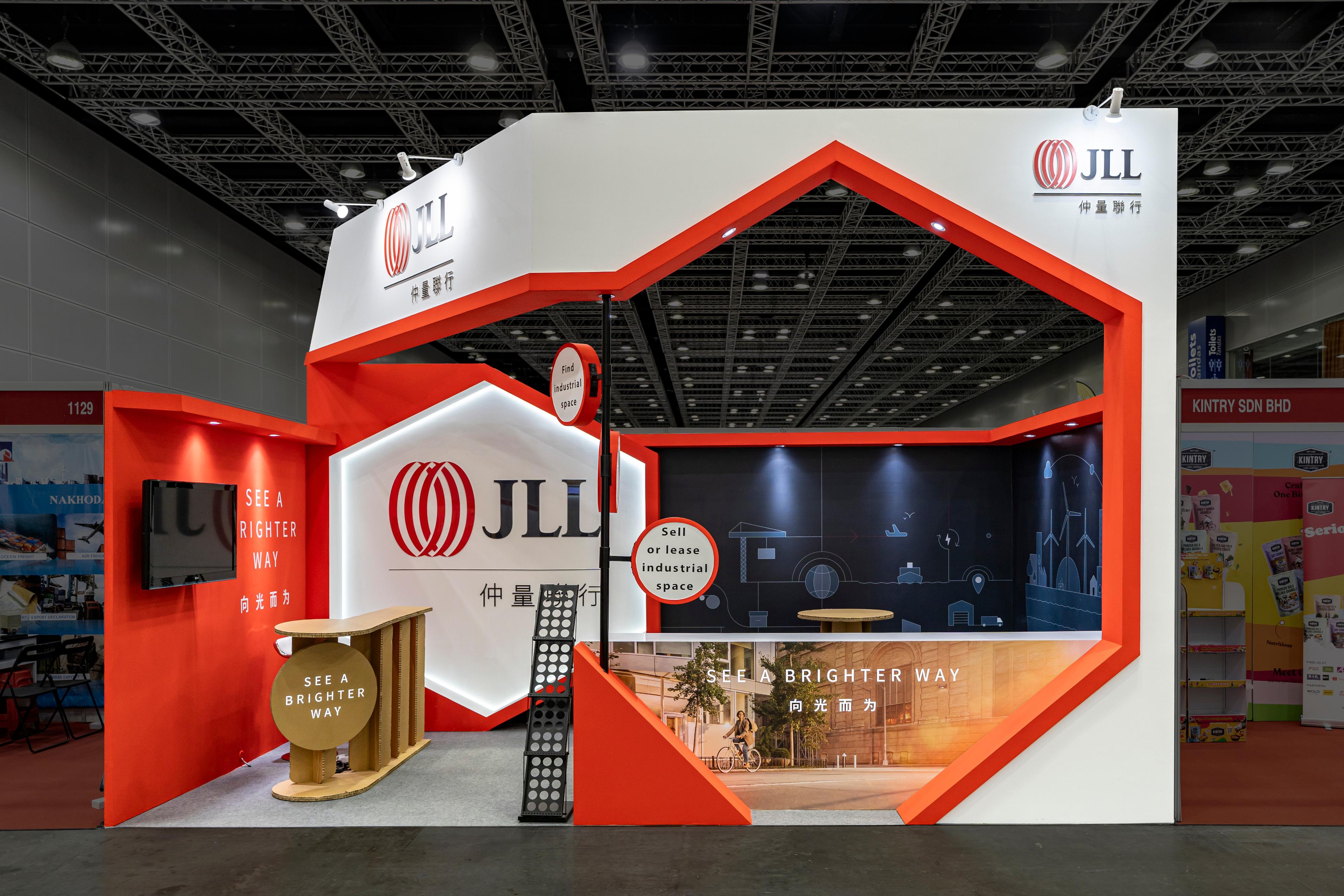 Jones Lang LaSalle booth