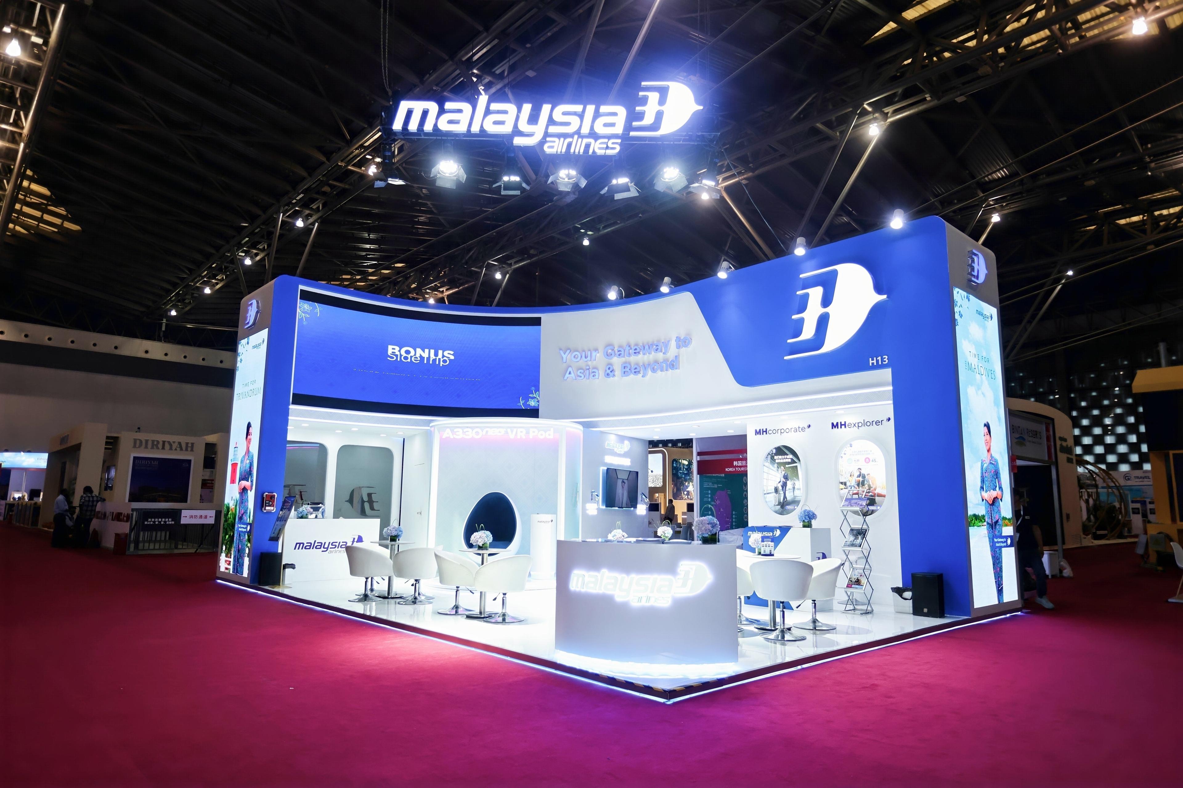 Malaysia Aviation Group booth